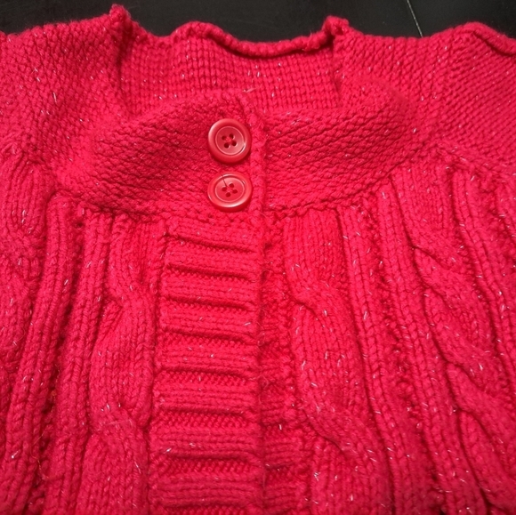 Girl's Open Shrug Sweater  Size 5 - Picture 2 of 11
